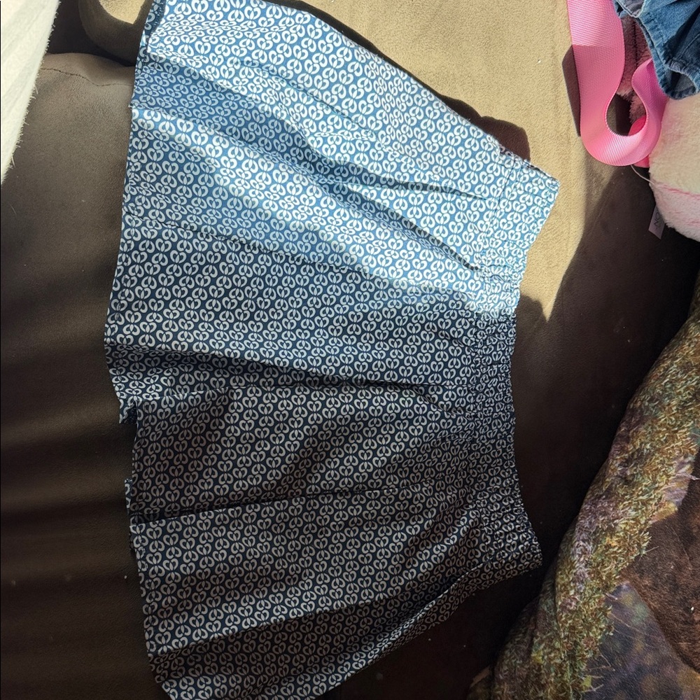 Abercrombie Kids Blue Patterned Skirt